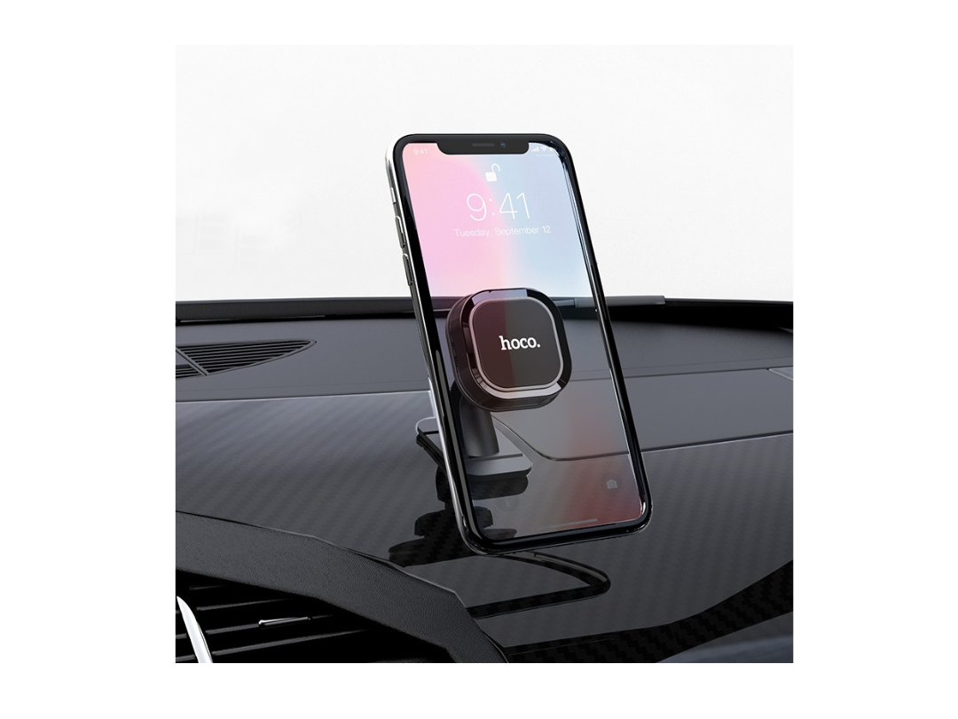 Hoco CA53 Magnetic Dashboard Car Holder – 360° Rotating Mount Hoco CA53 Magnetic Dashboard Car Holder – 360° Rotating Mount
